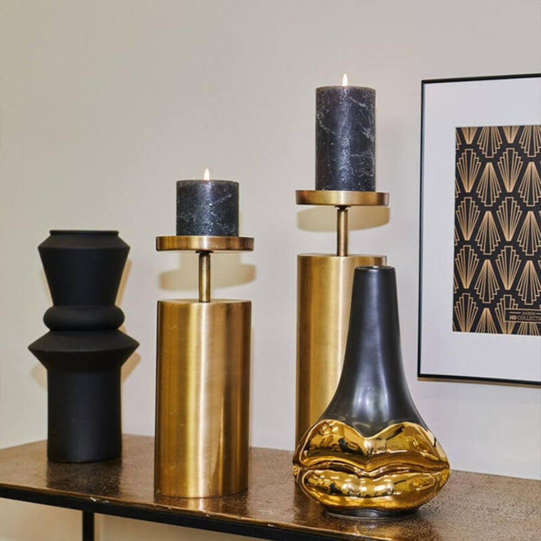 Dekorativ ljushållare i tre storlekar för bordsplacering
