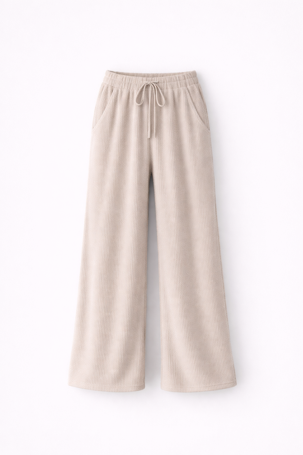 Texturerade dambyxor vida ben dragsko i midjan vardagsbruk