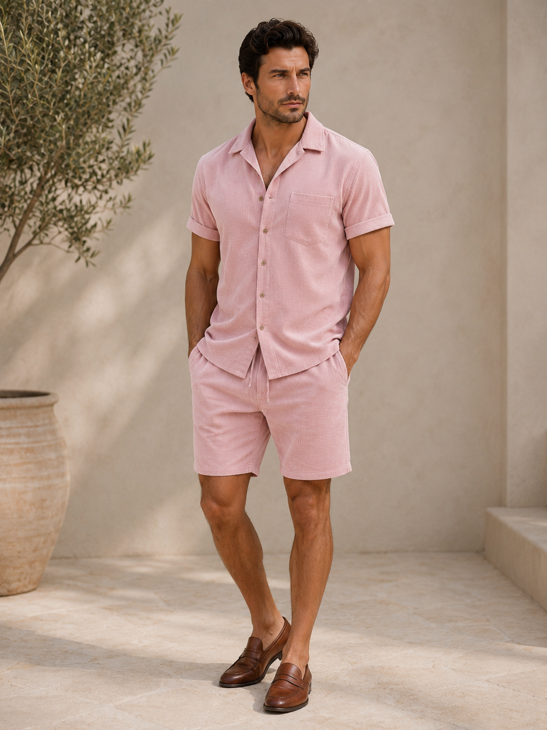 Casual Matching Set Men