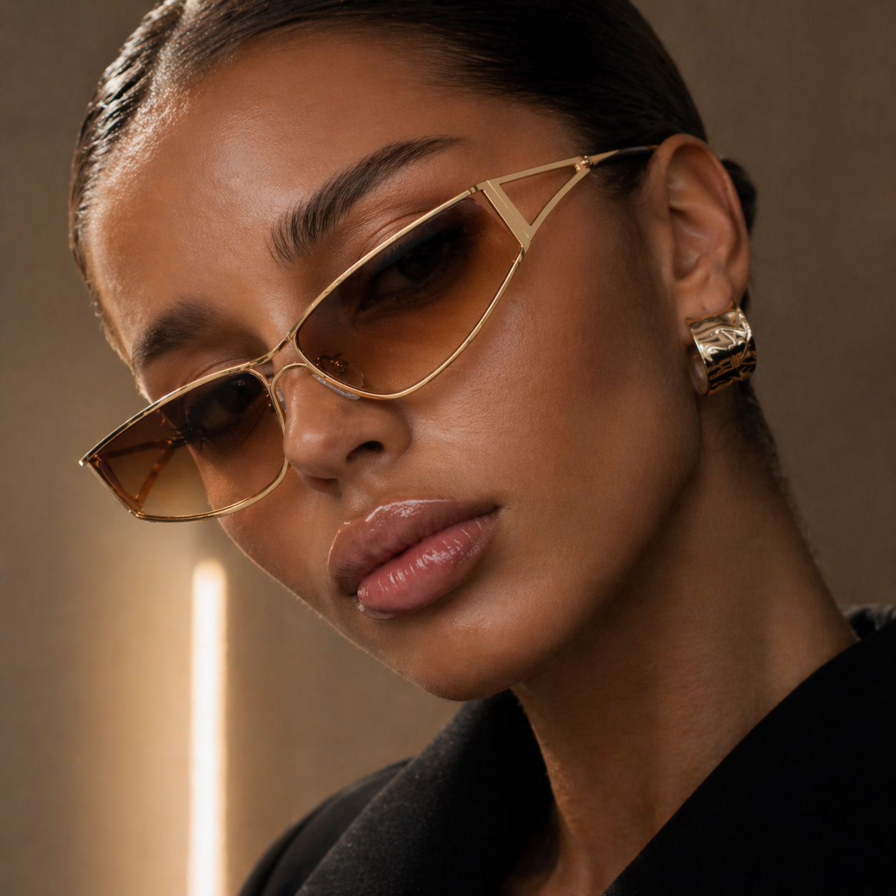 Modern shield sunglasses for everyday wear