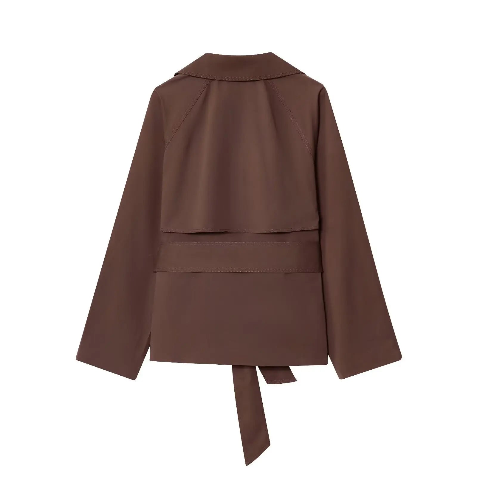 Omlottjacka med knytband för dam