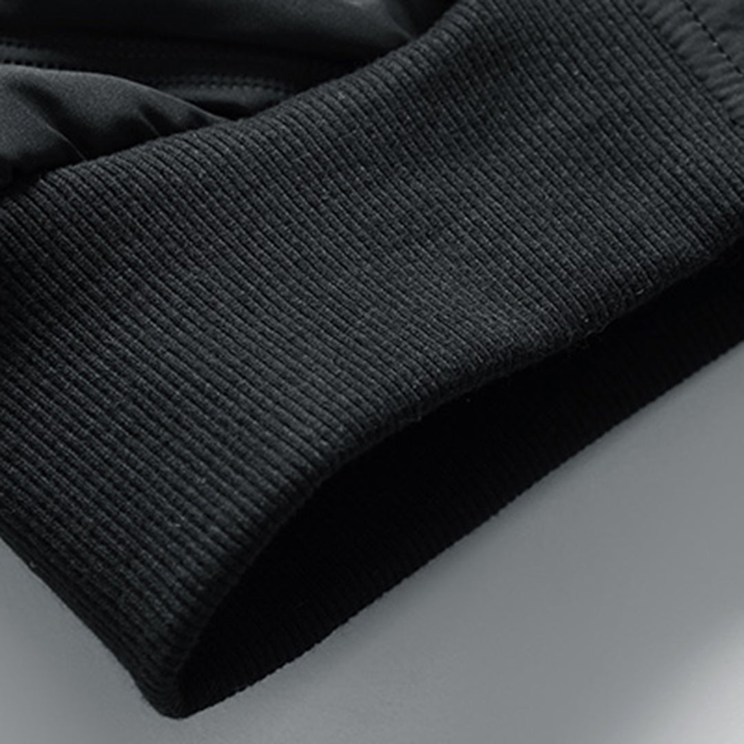 Quiltad jacka med dragkedja och regular fit för herrar