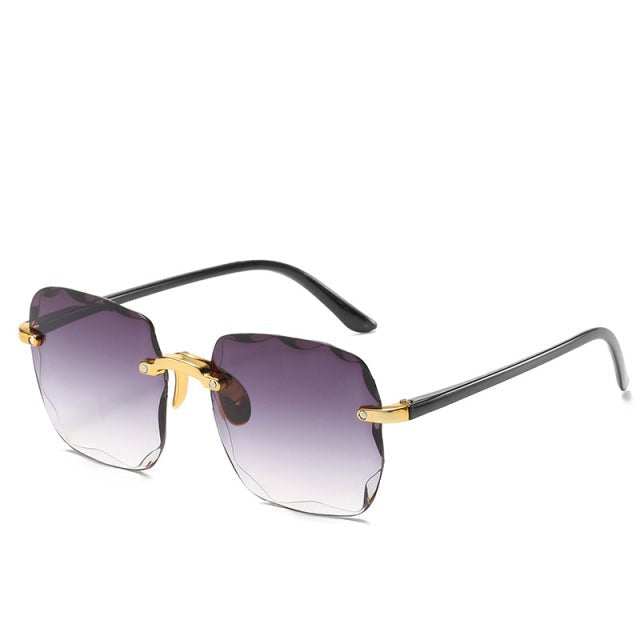 Square Rimless UV400 Sunglasses Unisex