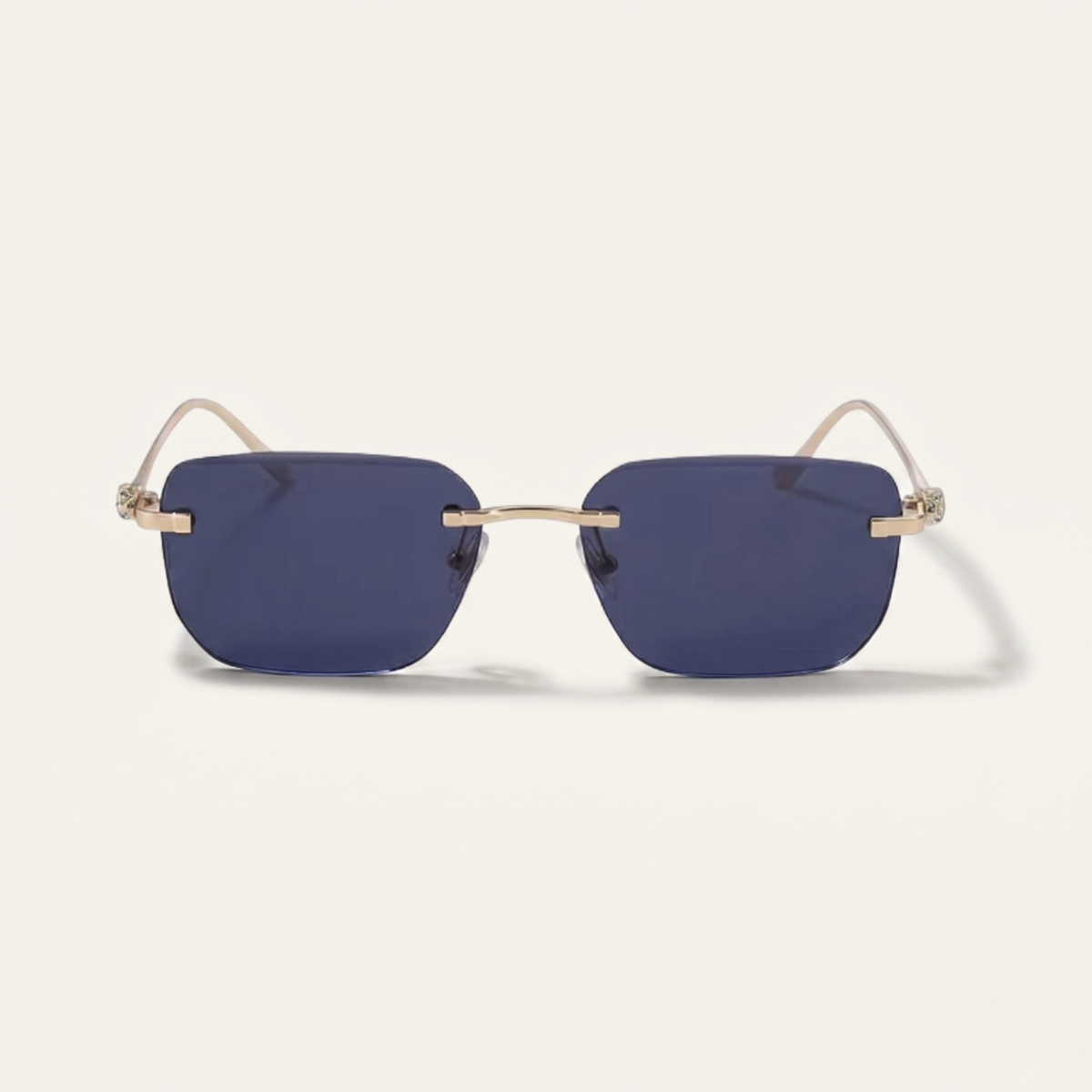 Rimless Gradient Sunglasses Men