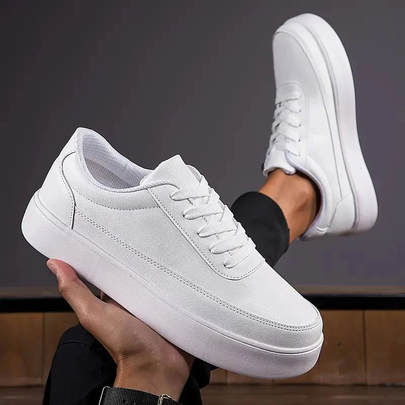 Vita Ortopediska Sneakers Herr Komfort