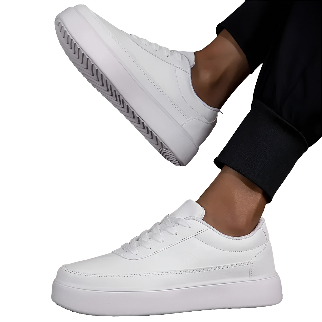 Vita Ortopediska Sneakers Herr Komfort