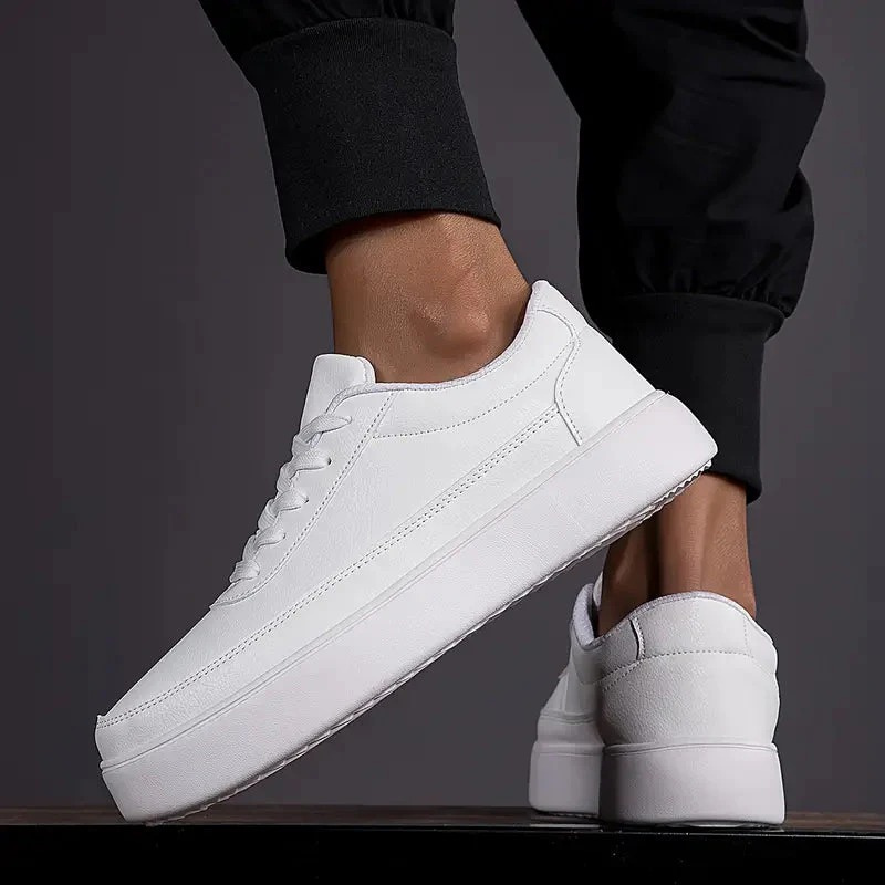 Vita Ortopediska Sneakers Herr Komfort
