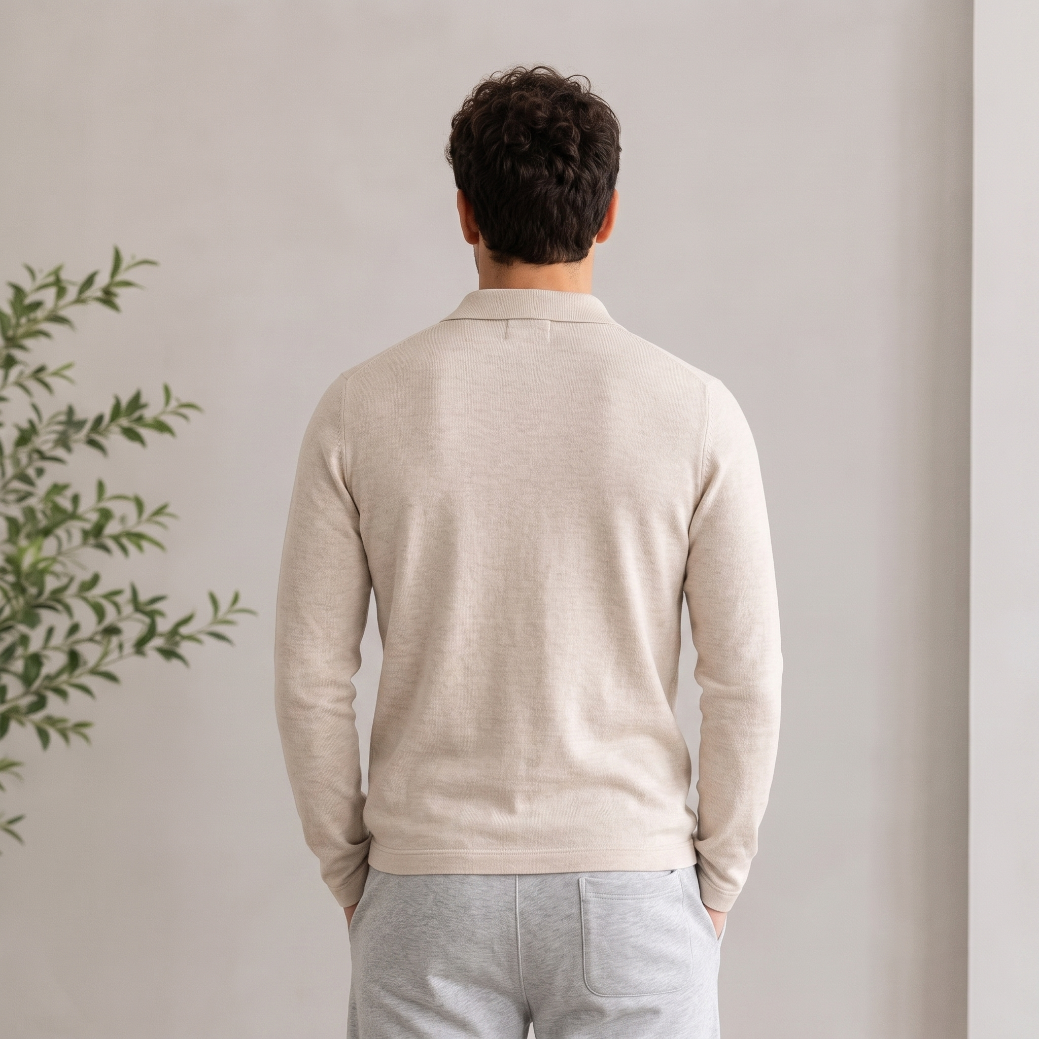 Long-Sleeve Turtleneck Men