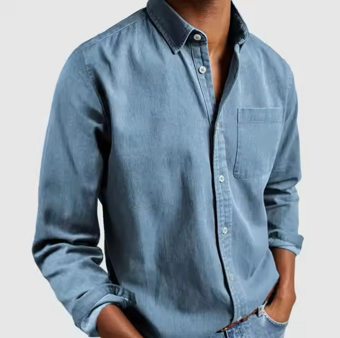 Layering knitted cardigan for men with front zipper and stand-up collar