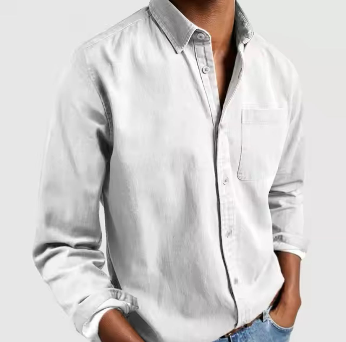 Knitted men's cardigan with full zipper and textured synthetic knit fabric