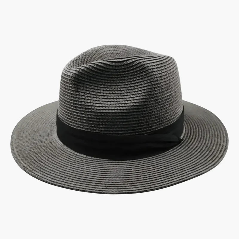 Straw Panama Hat Wide Brim Men