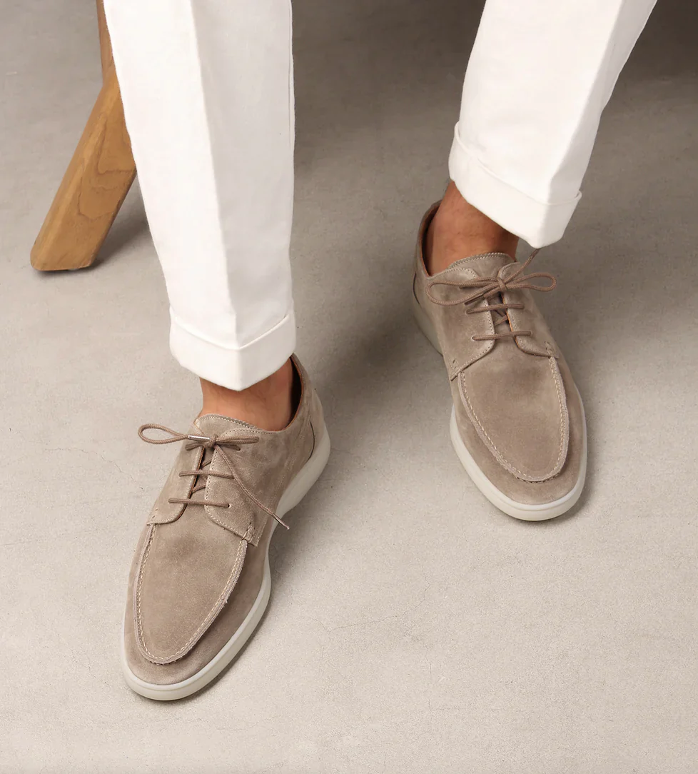 Milano Loafers Dam Mocka – Bekväm Slip-On Sko med Anti-Slip Sula och Minimalistisk Design