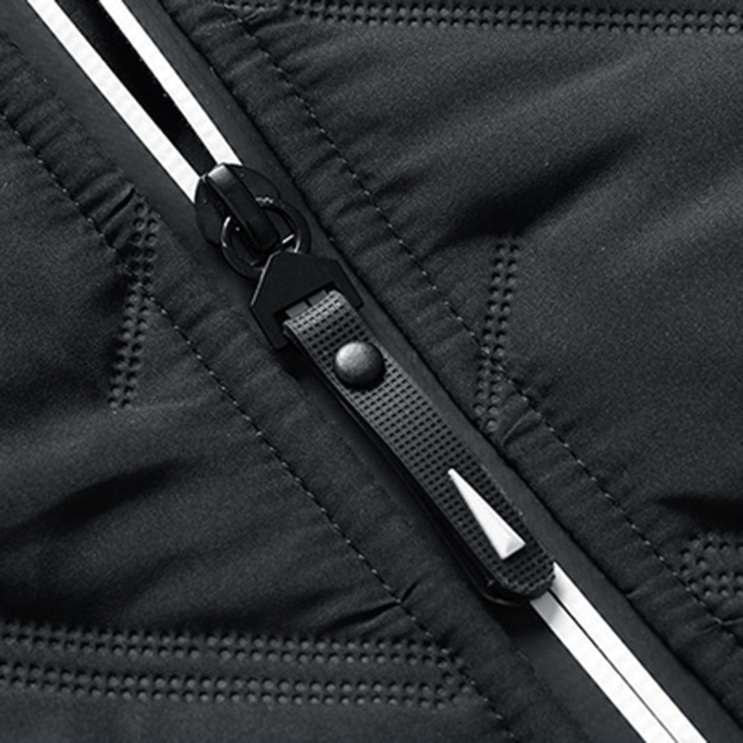 Quilted Vinterjacka Sicksackmönster Regular Fit (Men)