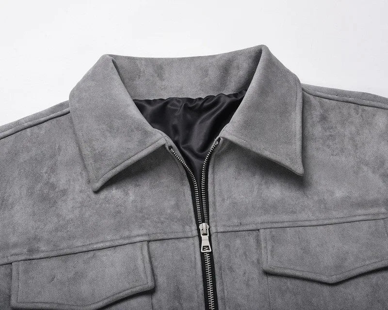Streetwear Jacka Trendig Design Hållbar