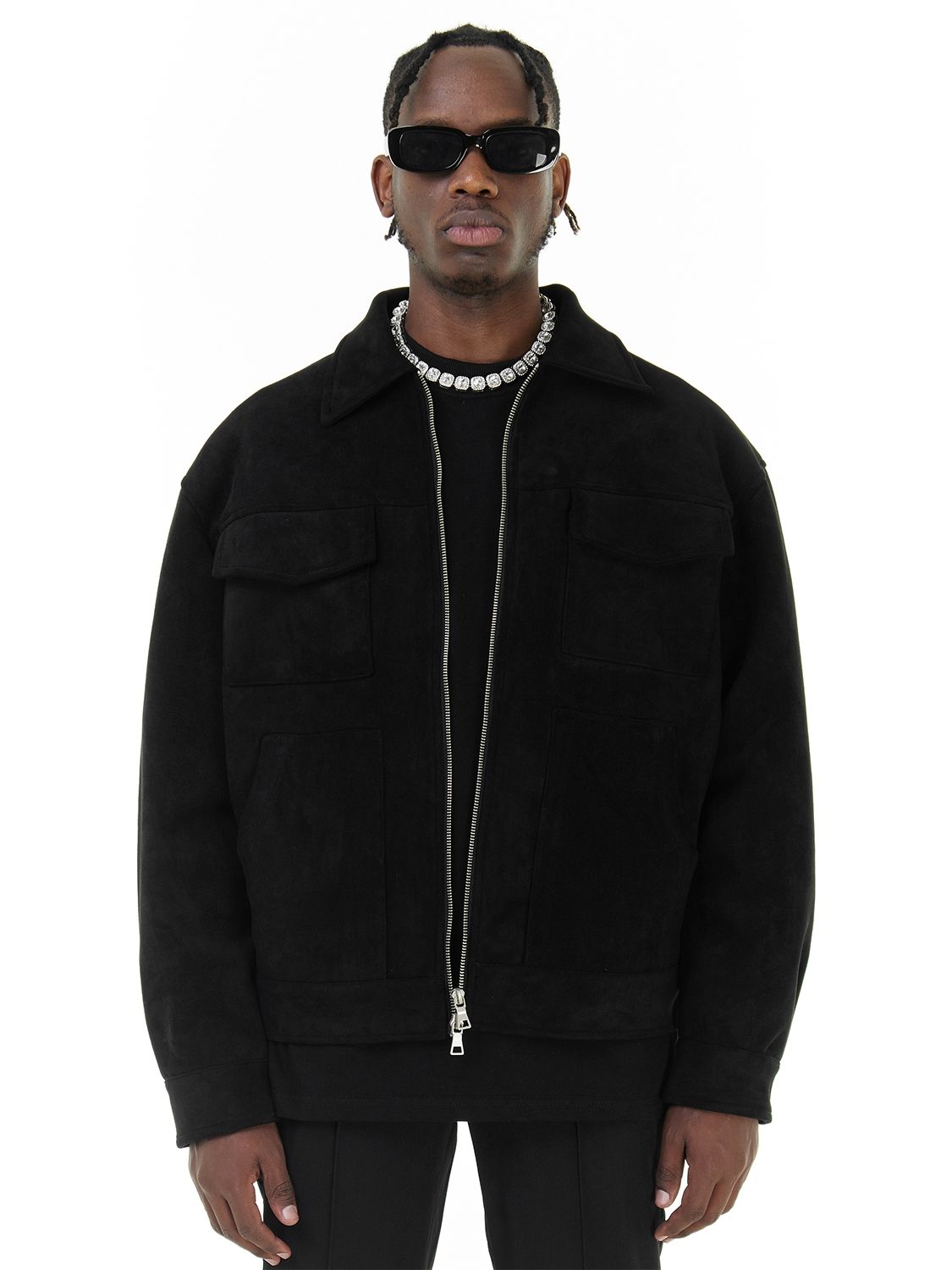 Streetwear Jacka Trendig Design Hållbar